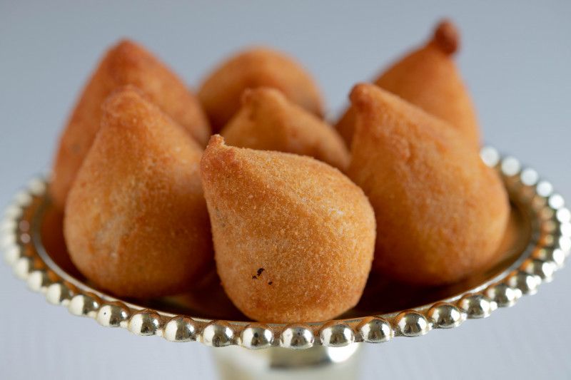 Coxinhas da Confeitaria Dona Bernadete